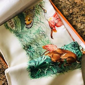 Authentic Hermès Scarf Equateur